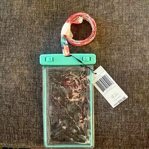 BRAND NEW - Never been used Vera  Bradley waterproof phone case  with lanyard.